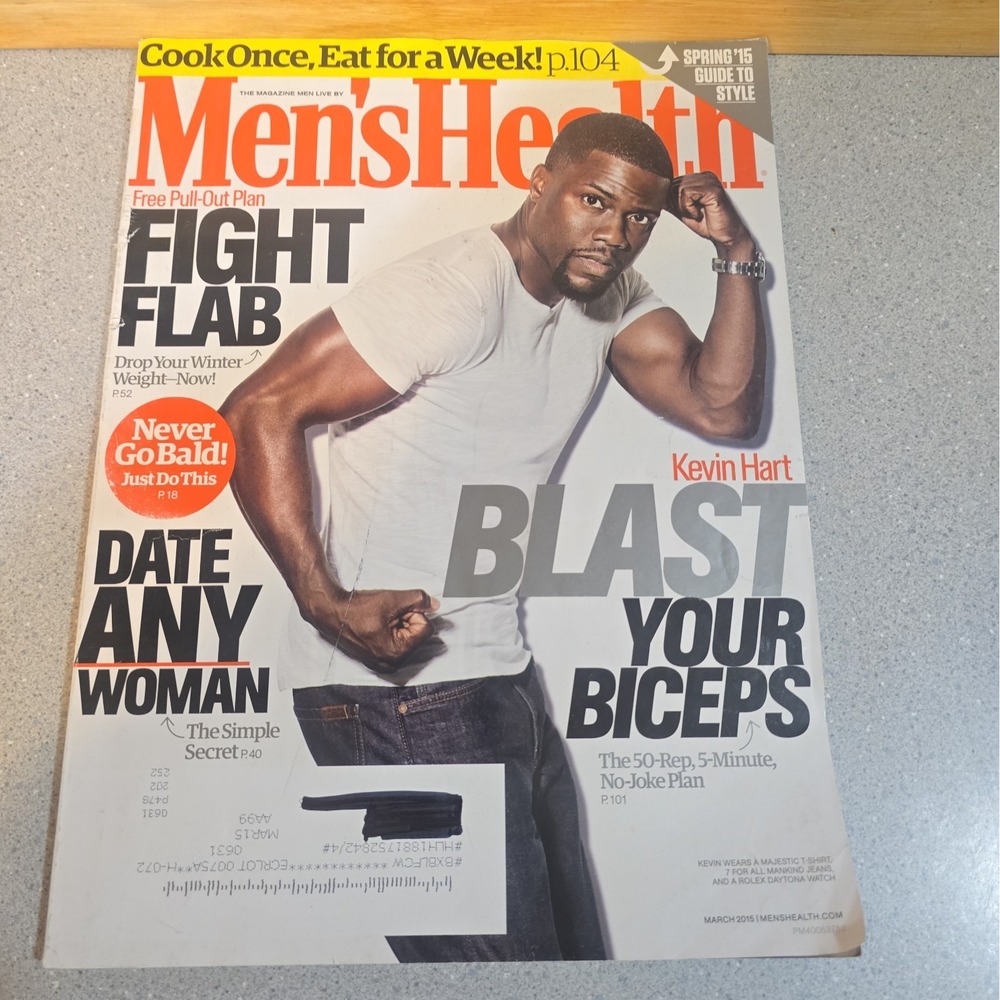 Men's Health, Kevin Hart Blast Your Biceps, Fitness, Muscle Building, Fashion